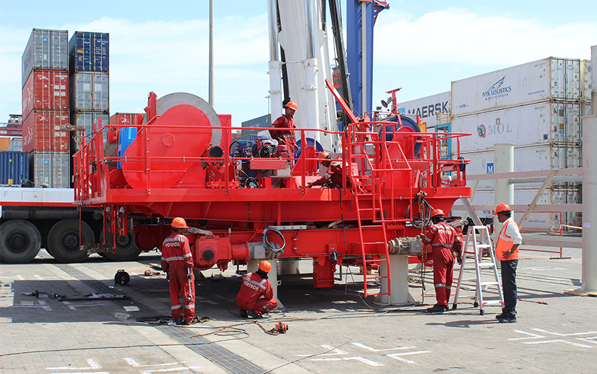 Port Crane Maintenance Services in Haldia