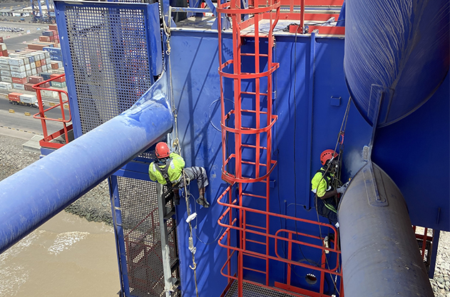 Port cranes Preventive crane maintenance services