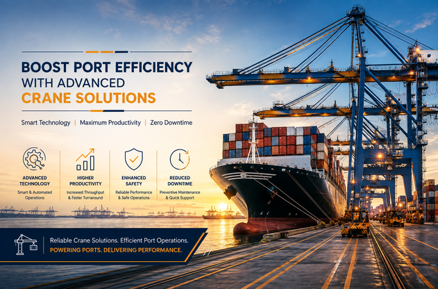 Boost Port Efficiency with Advanced Crane Solutions