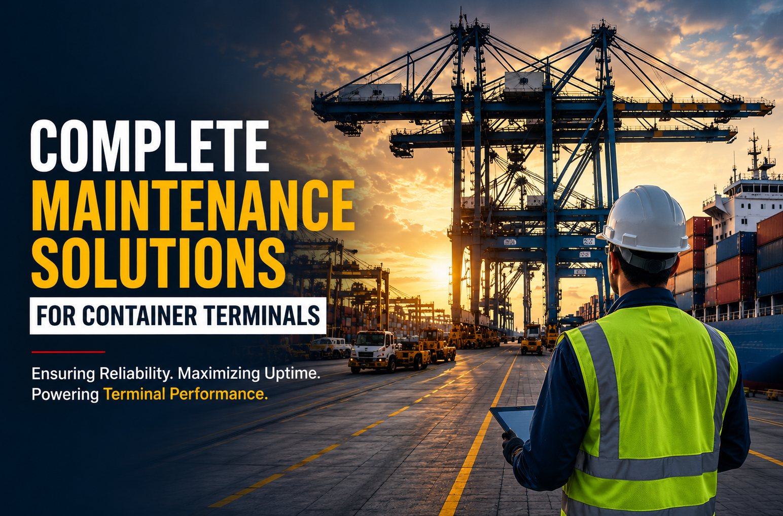 Complete Maintenance Solutions for Container Terminals
