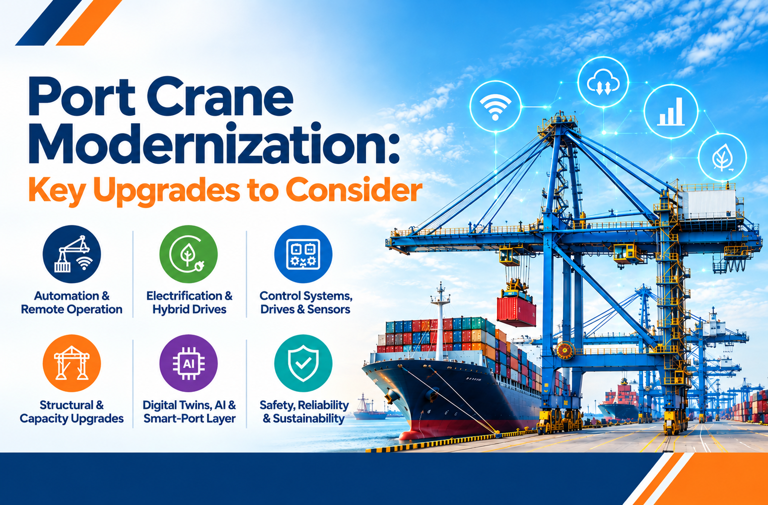 Port Crane Modernization: Key Upgrades to Consider