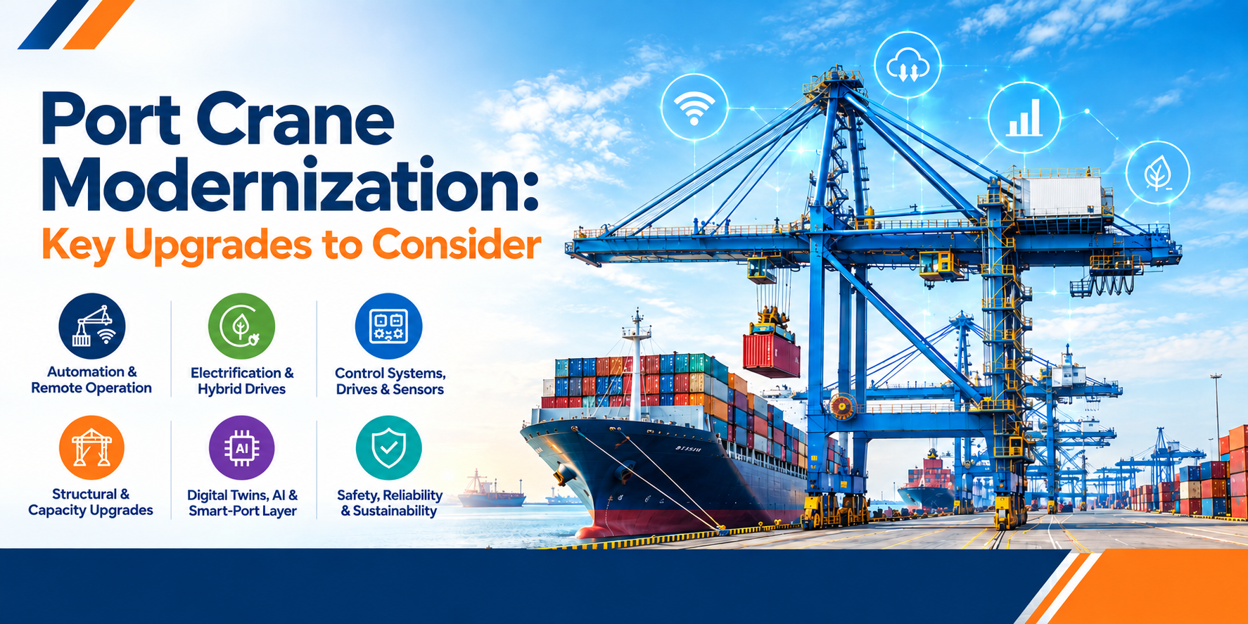 Port Crane Modernization: Key Upgrades to Consider