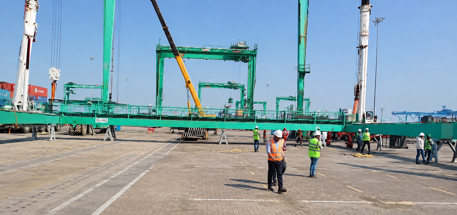 Neuero M400 Ship Unloader Crane Kakinada Port