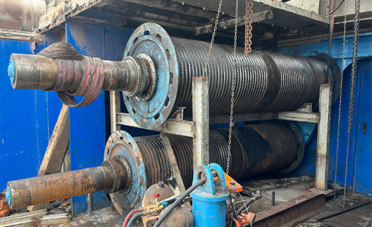 MHC Winch Drum Retrofit Work at Mundra Adani Port